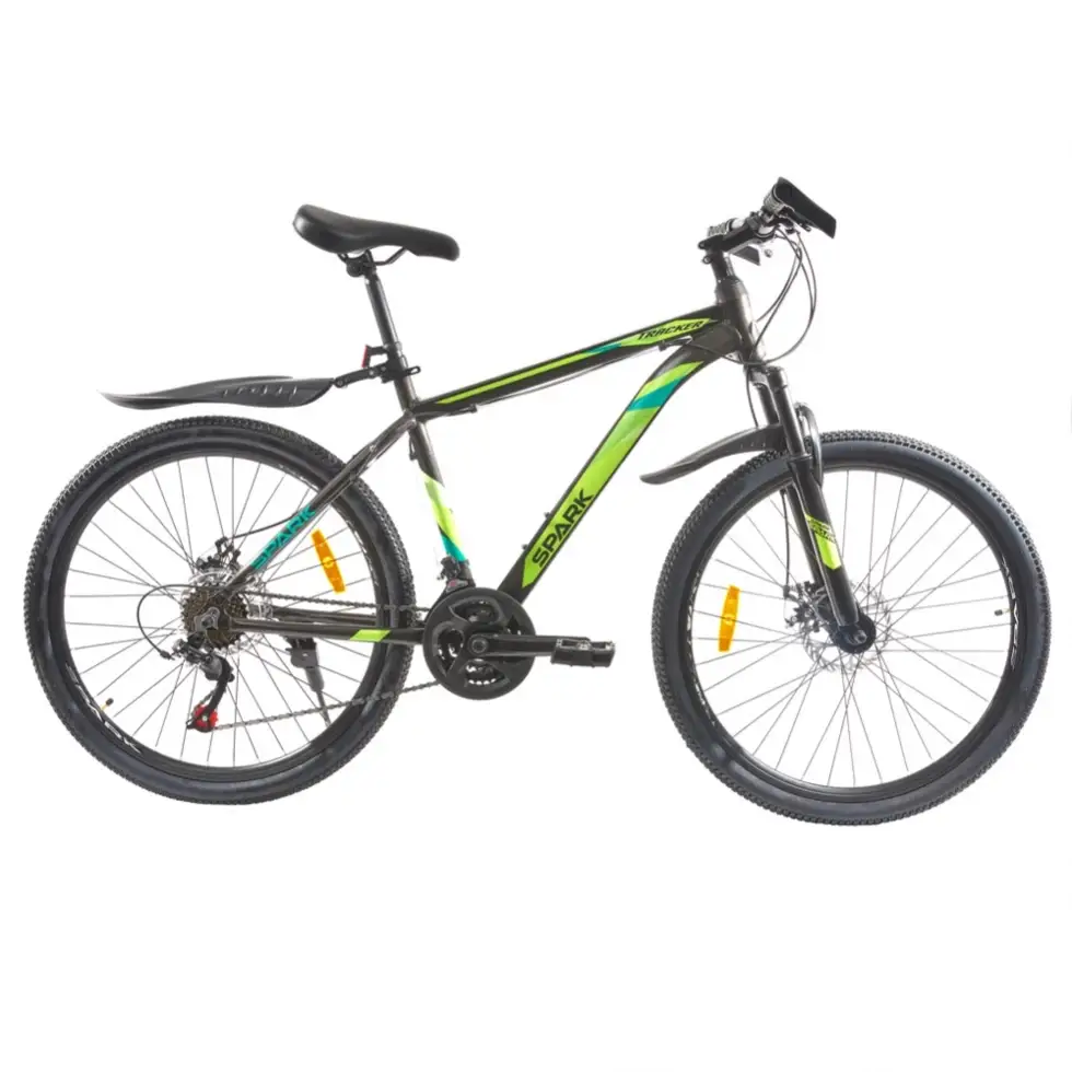

Велосипед SPARK TRACKER 26" ал 18" (бесплатная доставка), Зелёный