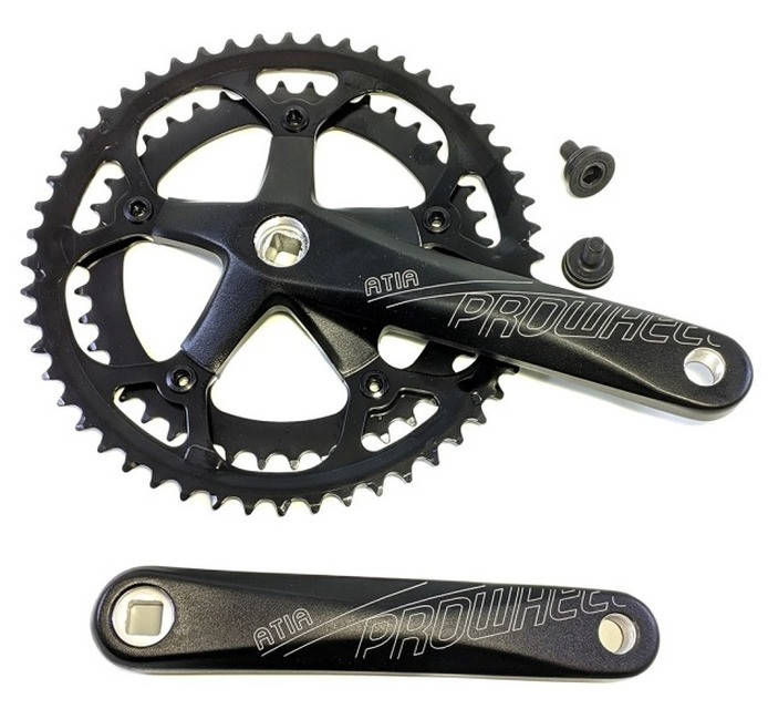 

Шатуны Prowheel ATIA-321 дабл 52_42Т шоссе разборные звезды