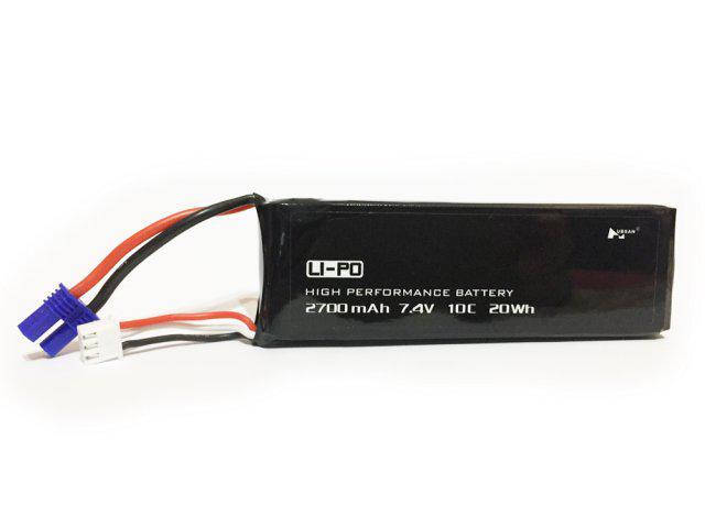 

Оригинальный Аккумулятор для Hubsan H501S / H501A / H501M 2700 мАч 2S 10С 20Wh