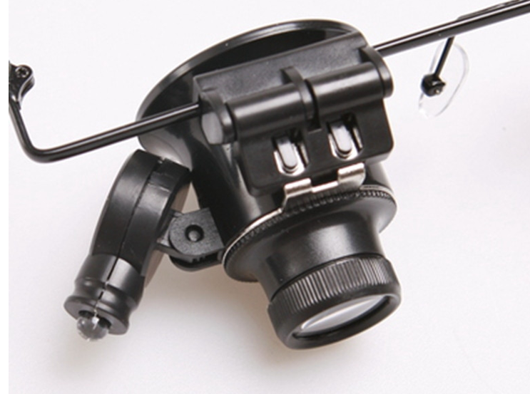 

Ювелирная лупа с лед подсветкой 20х