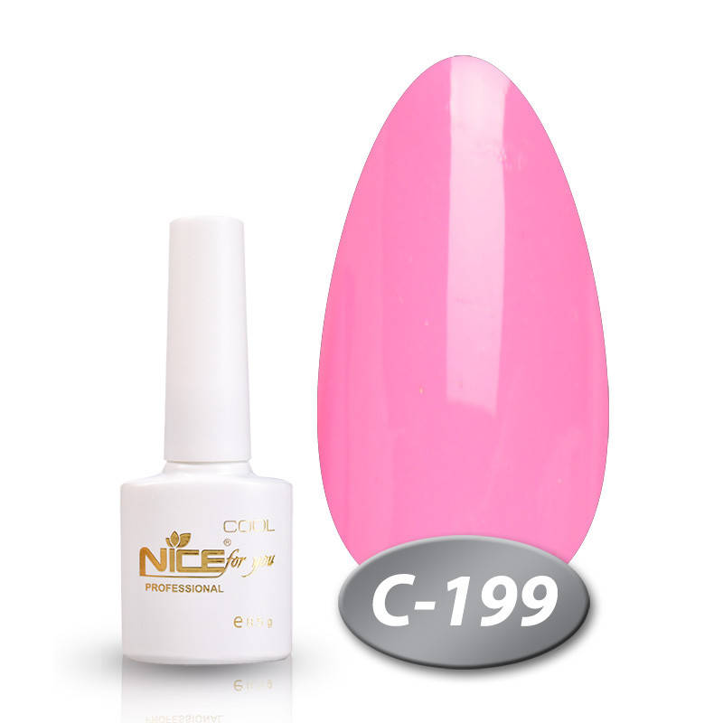 

Гель-лак Nice for you Cool C-199 ультра розовый 8,5 мл