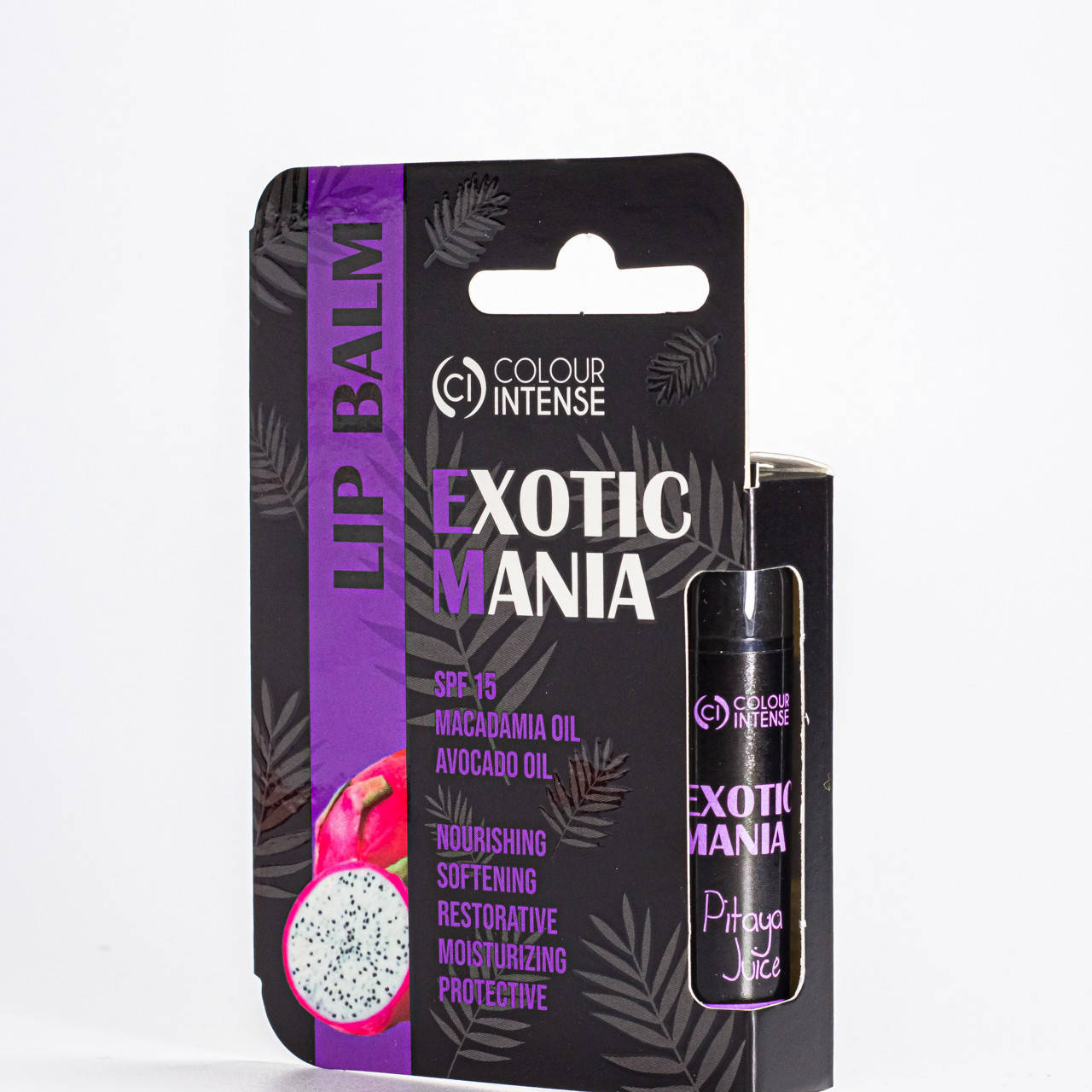 

Бальзам для губ Colour Intense Exotic Mania увлажняющий SPF15 № 05 Pitaya juice с ароматом питайя