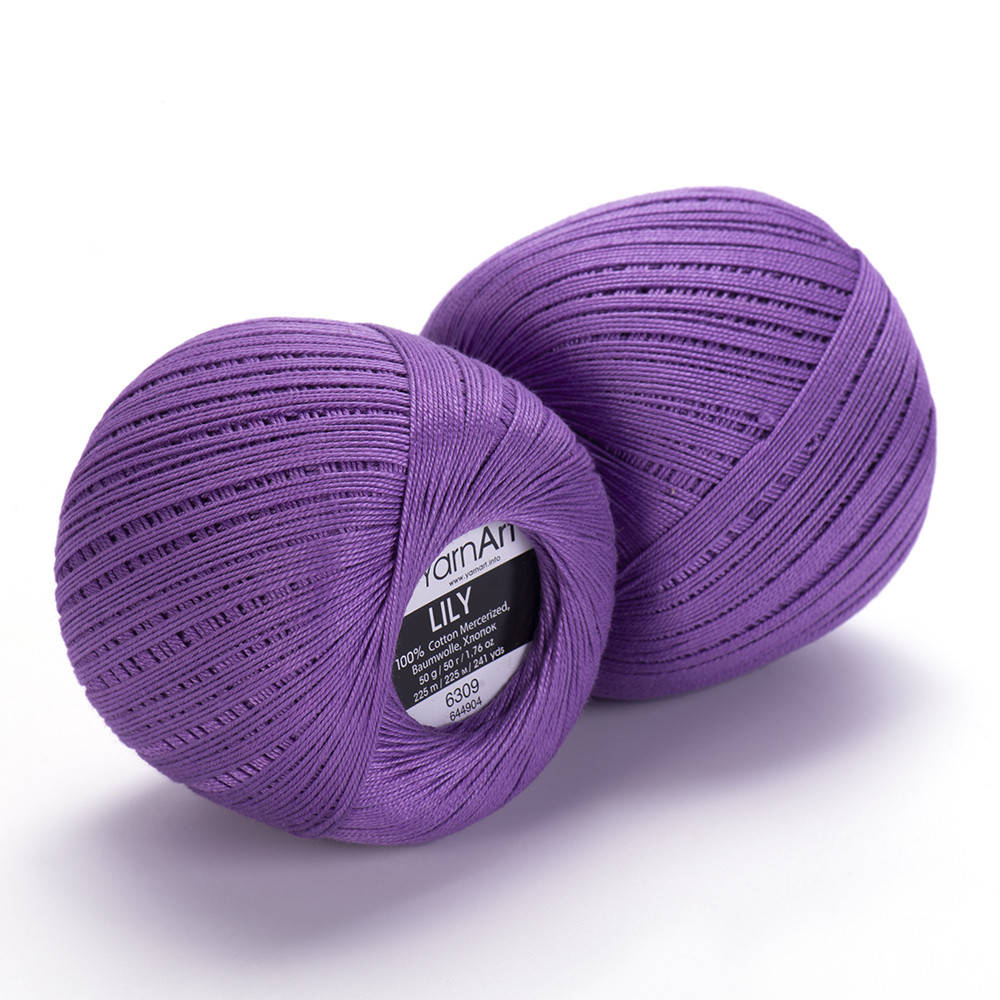 

Yarnart Lily № 6309 сирень