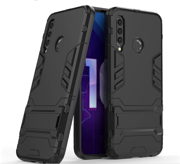 

PC + TPU чехол Metal armor для Huawei Honor 10i (6 цветов) черный