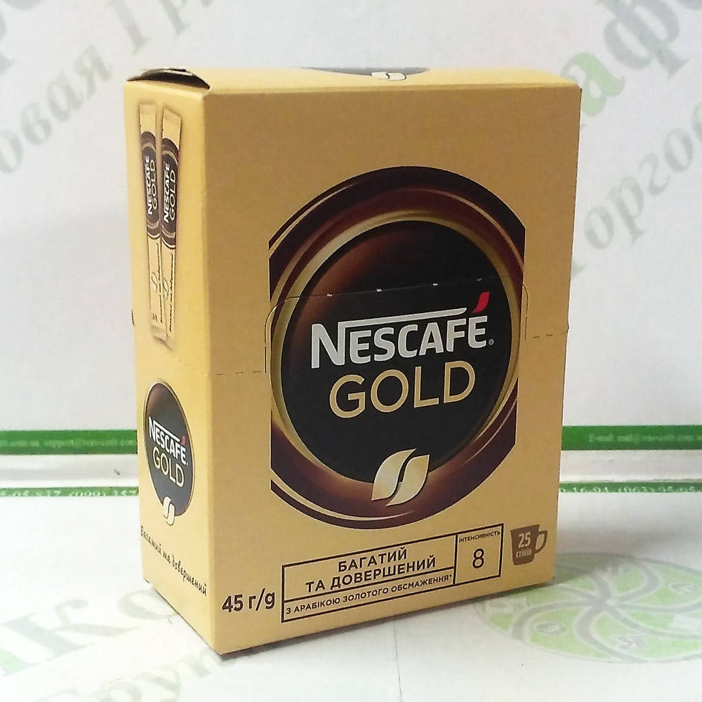 

Кофе Nescafe Gold стик 25*2г (12)