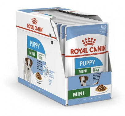 

Консервы Royal Canin Mini Puppy (Роял Канин Мини Паппи) для щенков 12х85грамм
