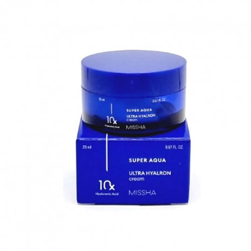 

Увлажняющий крем для лица Missha Super Aqua Ultra Hyalron Cream, 20 мл
