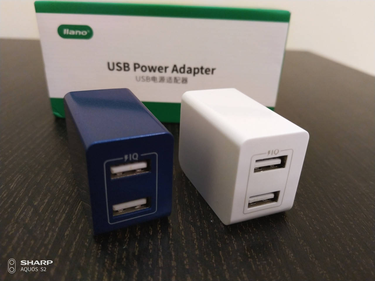 

Сетевое зарядное устройство (зарядка) llano 2 USB порта 2.4A + переходник US-EU