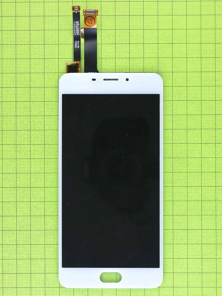 

Дисплей Meizu M3E з сенсором, білий self-welded, Белый