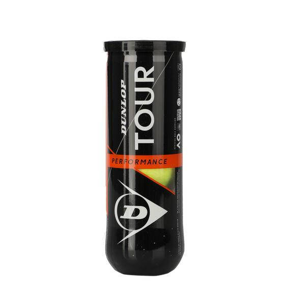 

Новые мячи Dunlop TOUR Perfomance для большого тенниса 3 мяча в банке
