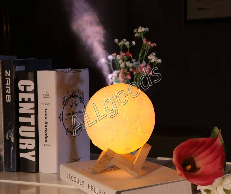 

Увлажнитель воздуха - ночник 3D Луна на подставке (humidifierMoon)