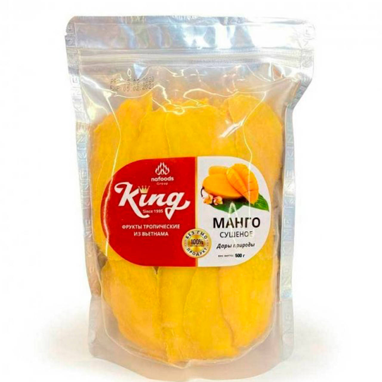 

Манго King натуральный Без сахара 500г
