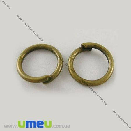 

Колечки, Античная бронза, 6 мм, толщина 0,7 мм, 50 шт (PIN-000308)