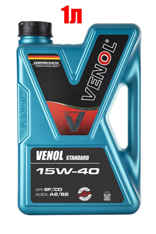 

Моторное масло Venol 15w40 Standart 1л