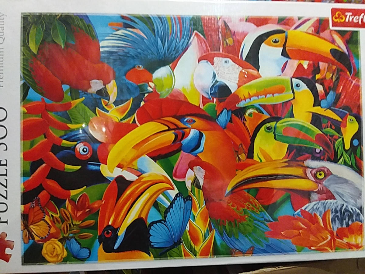 

Trefl, "Кольорові птахи", 500ел.