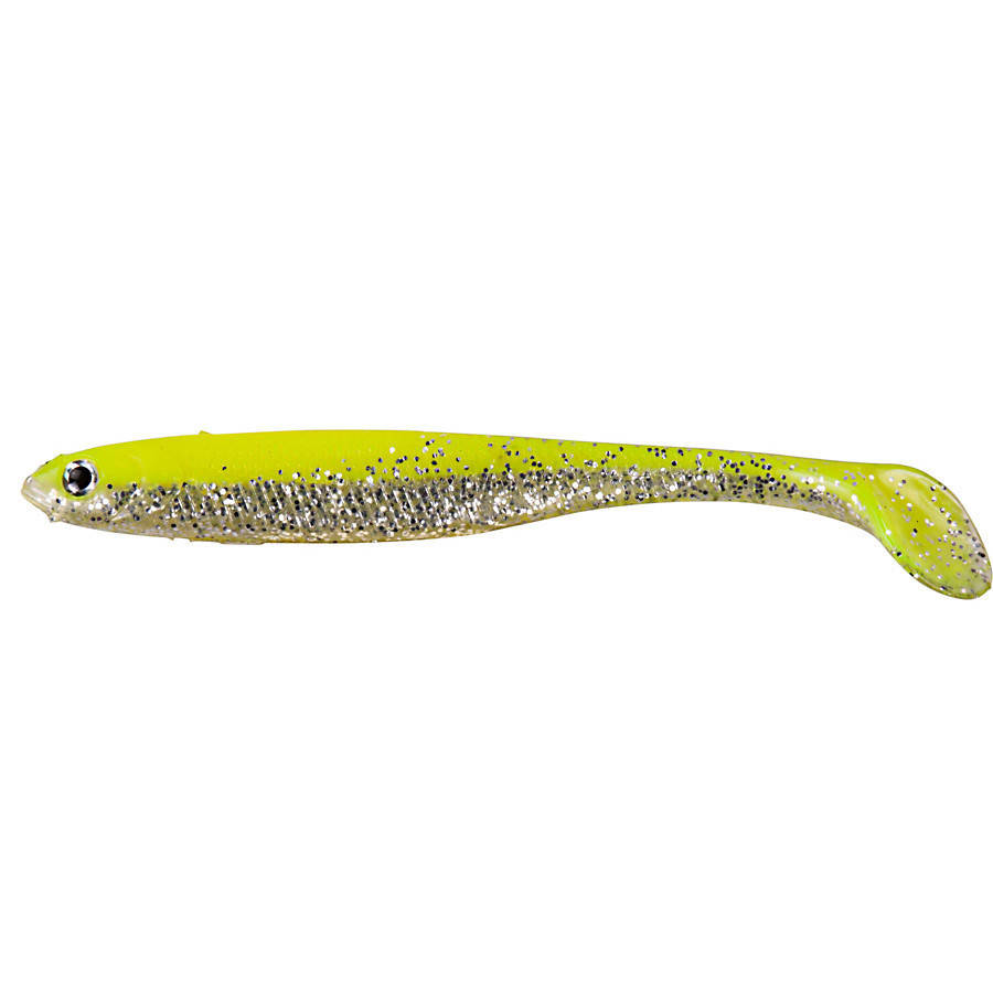 

Силиконовая приманка DAM Effzett Longhorn 11см 4шт./уп. LEMON SHINER