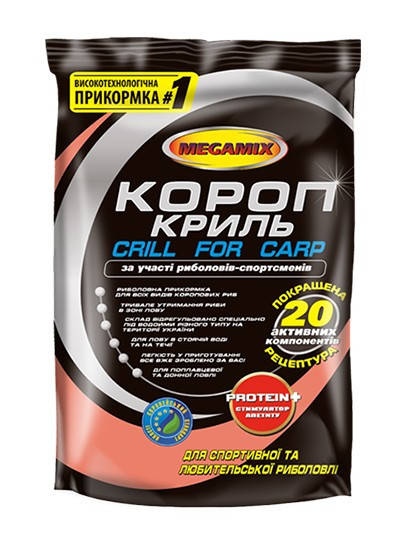 

Прикормка "Мегамикс" Карп "Криль" 900 г Megamix Cail For Carp