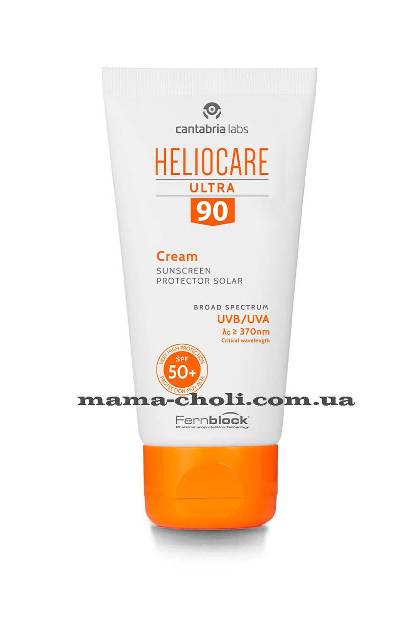 

Солнцезащитный крем SPF 90 для нормальной и сухой кожи Heliocare Cantabria