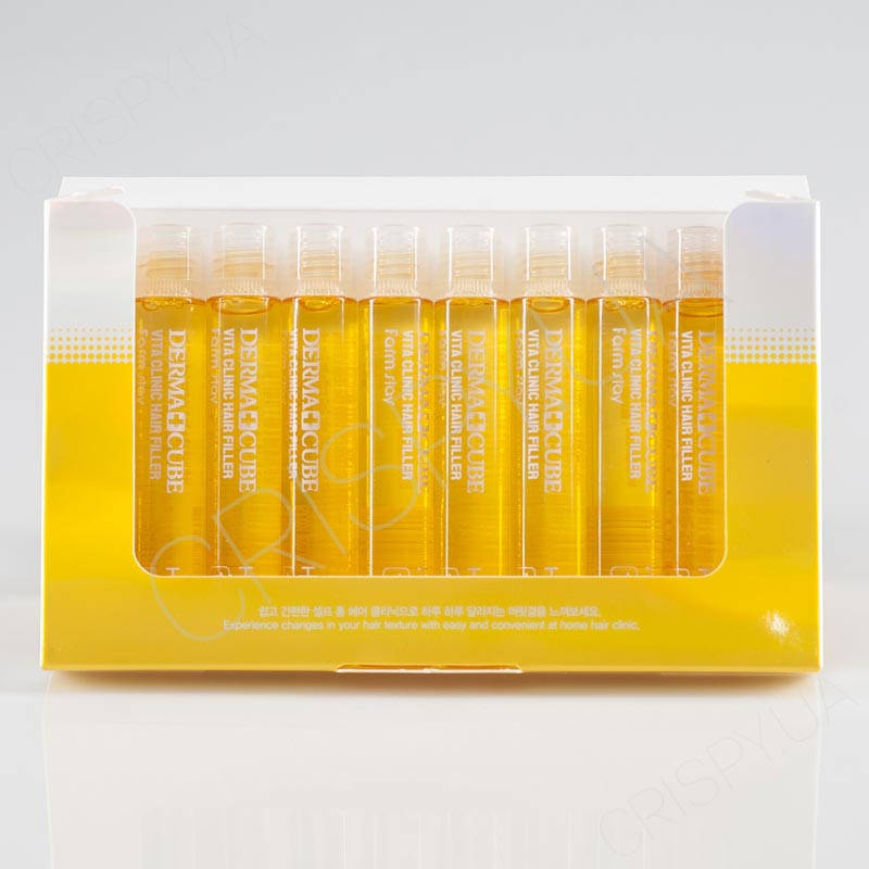 

Витаминный филлер для волос FarmStay Derma Cube Vita Clinic Hair Filler