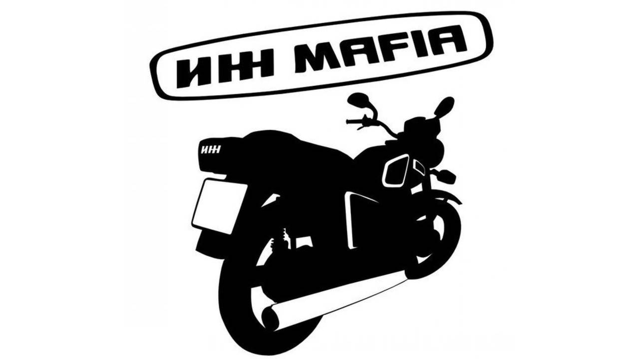 

Виниловая наклейка на мотоцикл (мафия), Разные цвета
