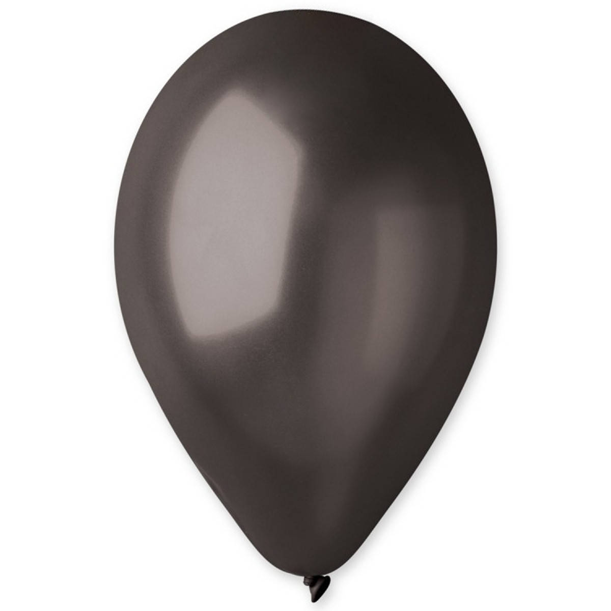 

Латексный шар 10"(26см) металлик черный (65) Gemar