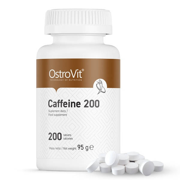 

Предтренировочный комплекс OstroVit Caffeine 200, 200 таблеток