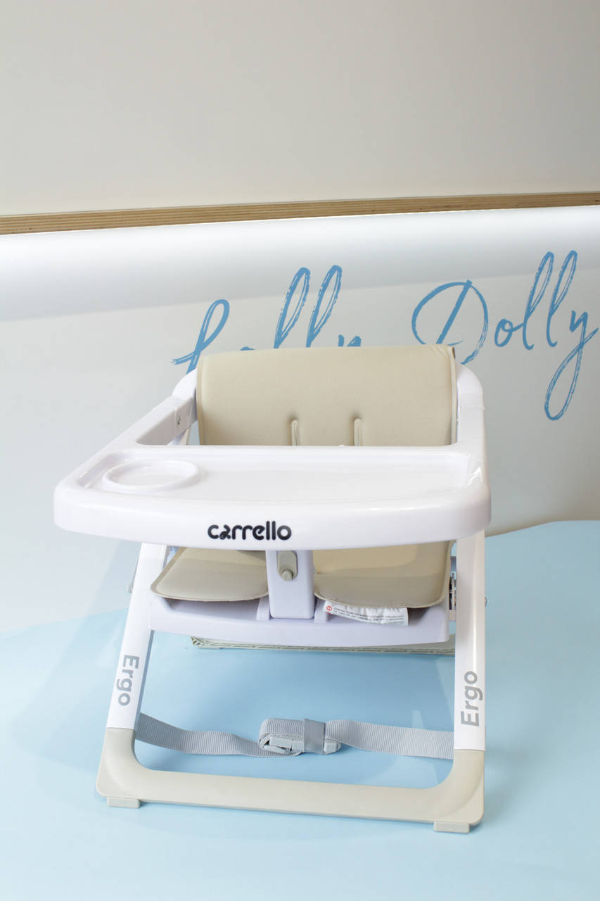 

Стульчик-бустер для кормления CARRELLO Ergo CRL-8403 Sand Beige