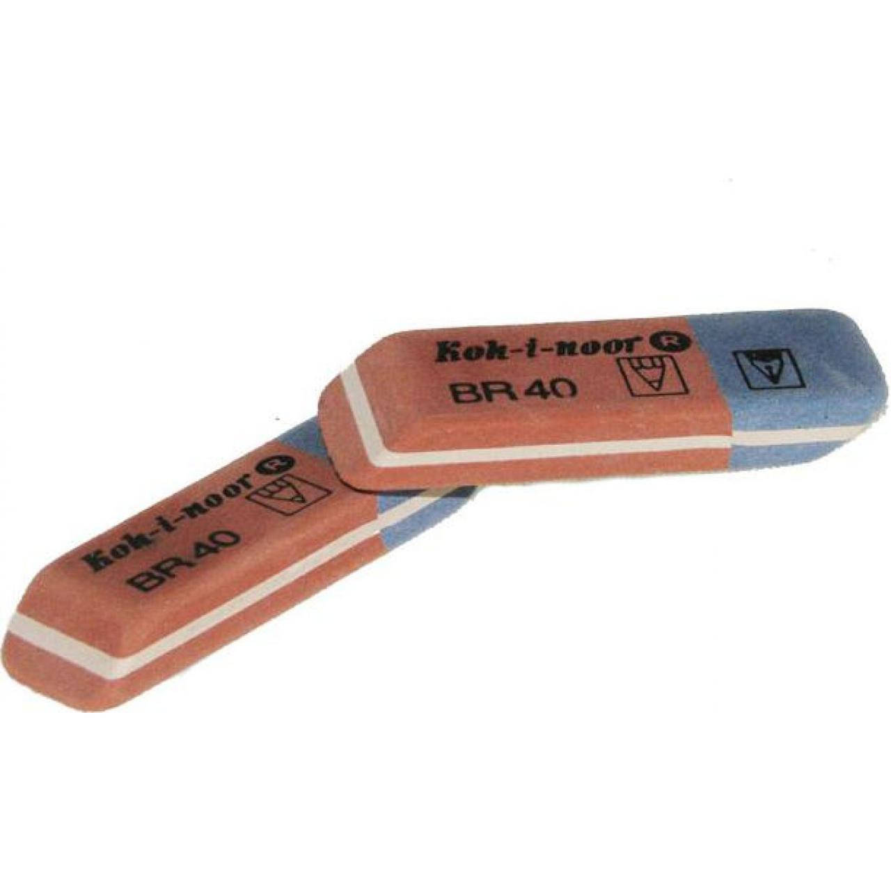 

Ластик Koh-i-noor "Blue Star" 6521/40 красно-синий