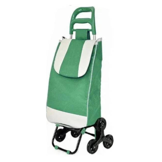 

Тачка сумка с тройным колесом кравчучка Stenson MH-2786 темно-зеленая