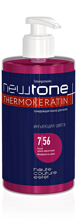 

Тонирующая маска для волос 7/56 (русый красно-фиолетовый) ESTEL HAUTE COUTURE NEWTONE 435