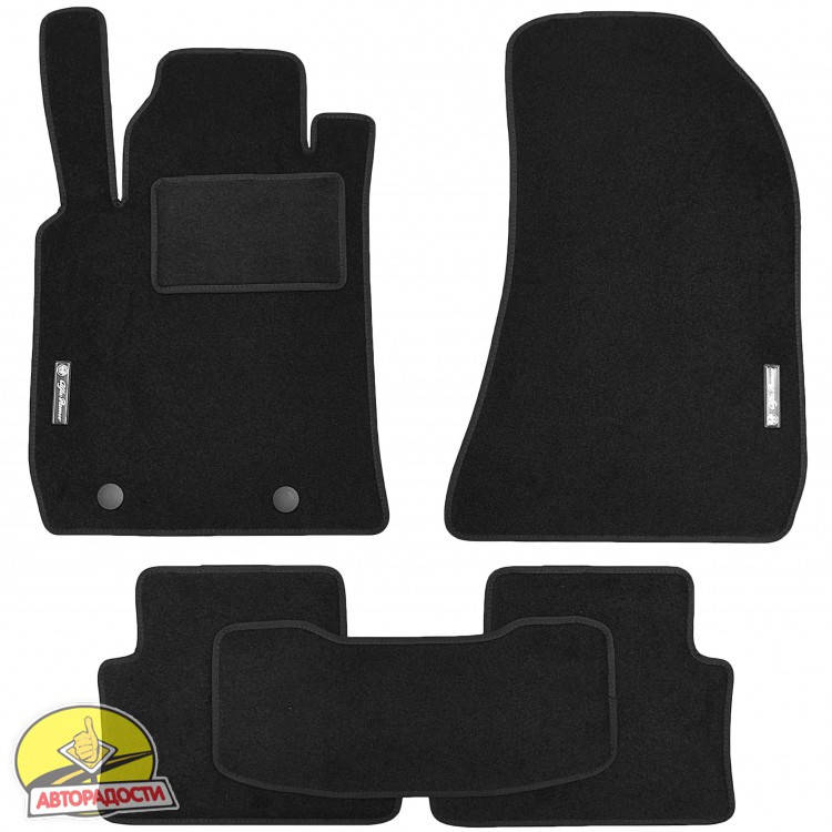 

Коврики в салон для Alfa Romeo 159 '05-11 текстильные, черные (Стандарт), Черный