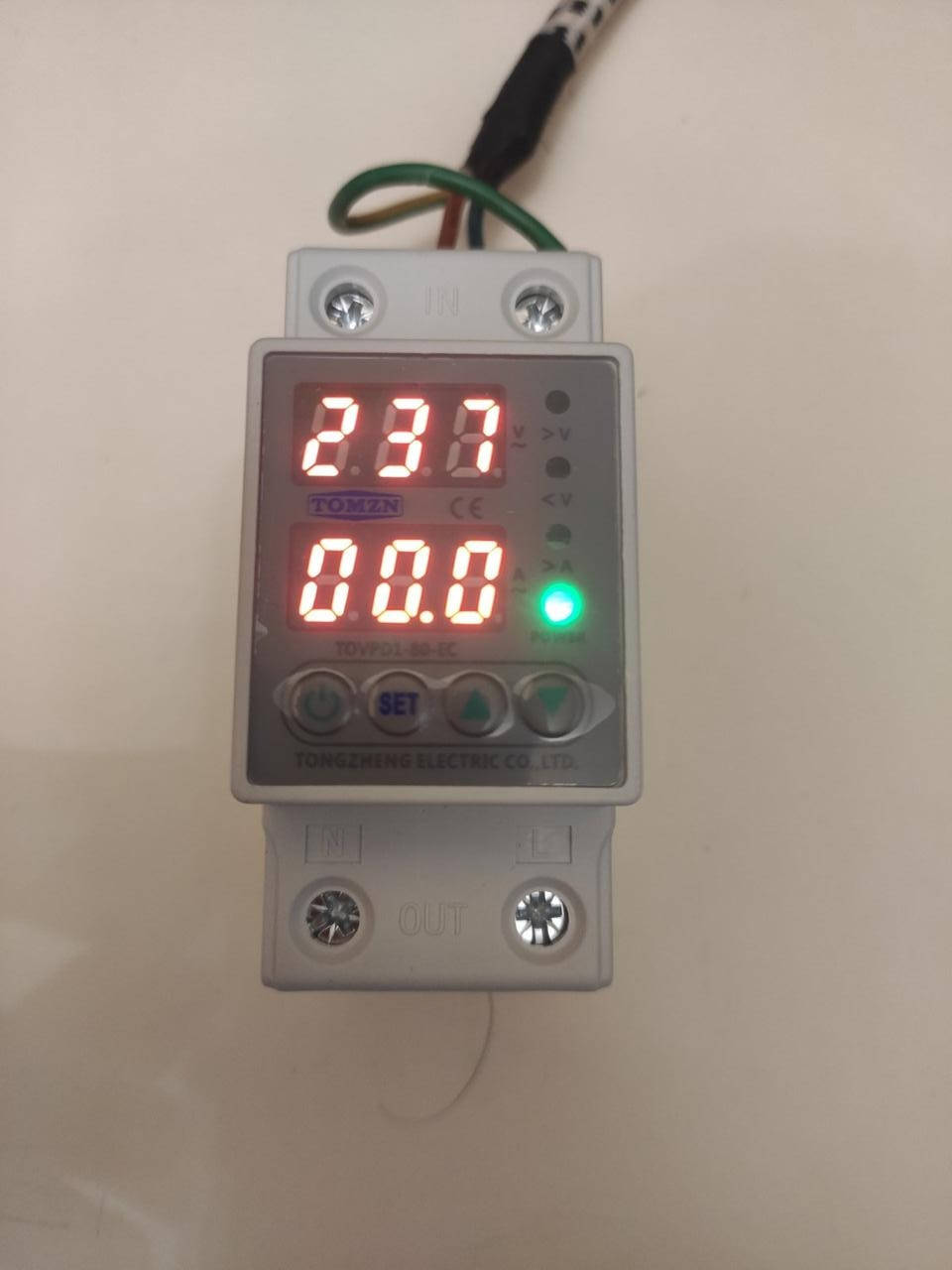 

Защитное реле напряжения TOMZN (TOVPD1-80-EC) с защитой по току 80А