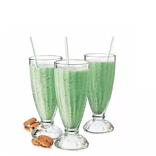 

Фужер Helios Quadro милкшейк 360 мл (6117), Прозрачный