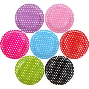 

Тарелка 23 см «В Горошек» 10 штук