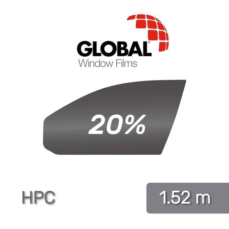 

Тонировочная автомобильная пленка Global HPC 20 ( премиум, металлизированная, уголь) 1.524 m