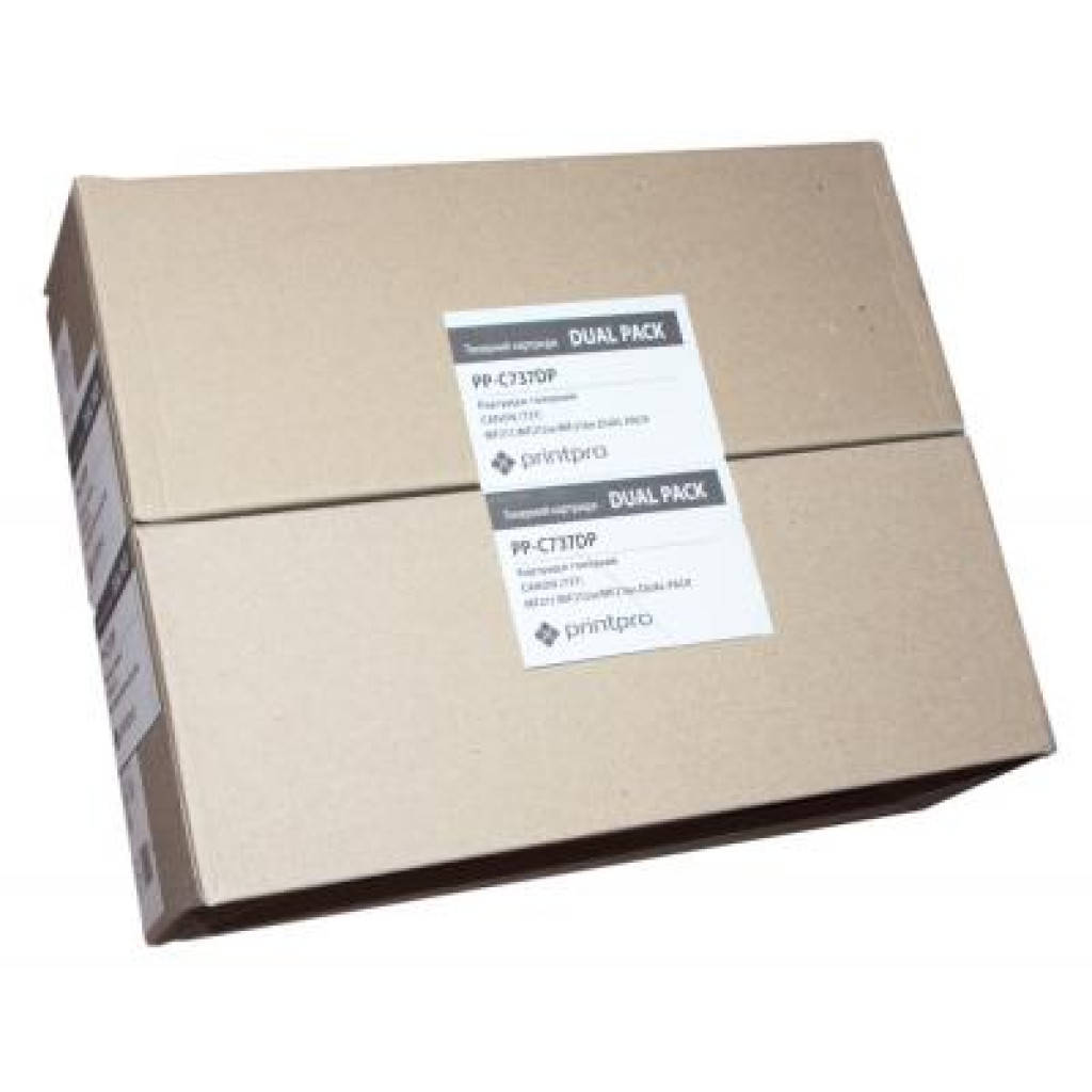

Картридж PrintPro CANON 737 MF211/MF212w/MF216n DUAL PACK (PP-C737DP)