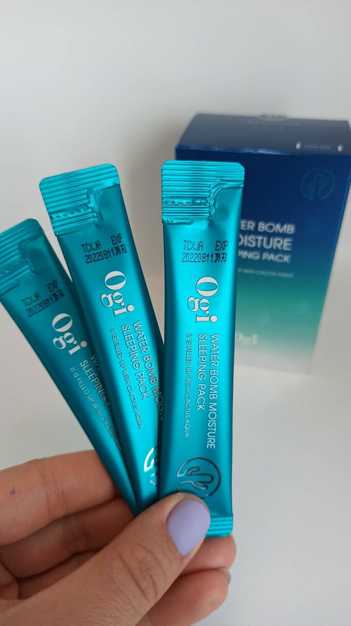 

Ночная маска для лица в саше OGI Water Bomb Moisture Sleeping Pack