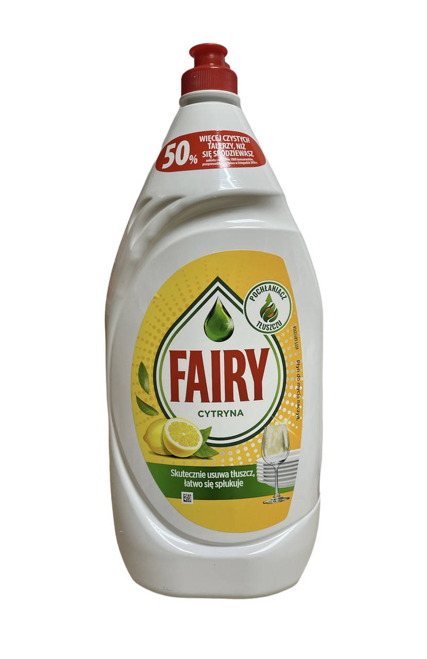 

Засіб для миття посуду FAIRY Соковитий лимон, 1.35 л 8001090621924