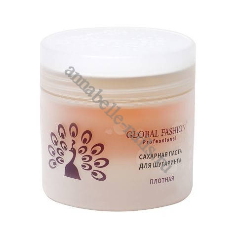 

Сахарная паста (шугаринг) Global Fashion плотная 400мл,