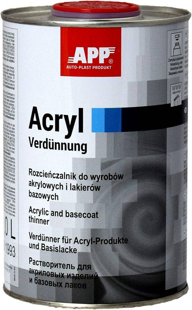 

Растворитель акриловый APP Acryl Verdunnung 1л.