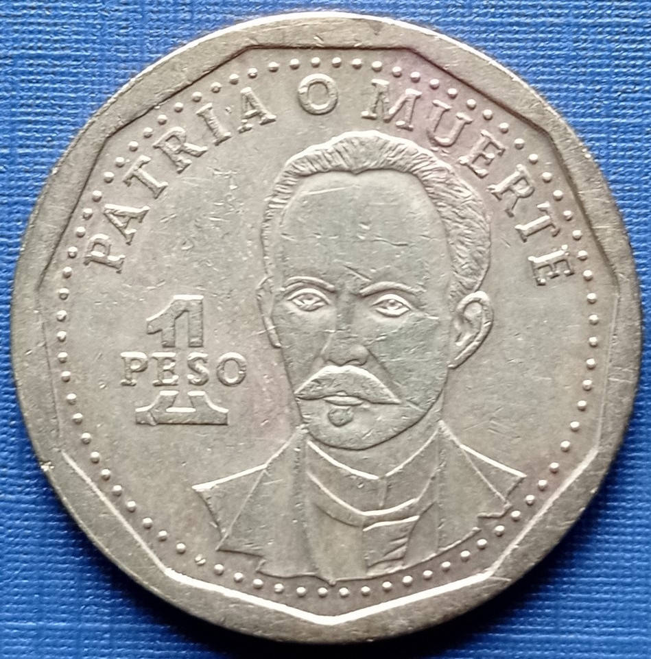 

Монета 1 песо Куба 2002