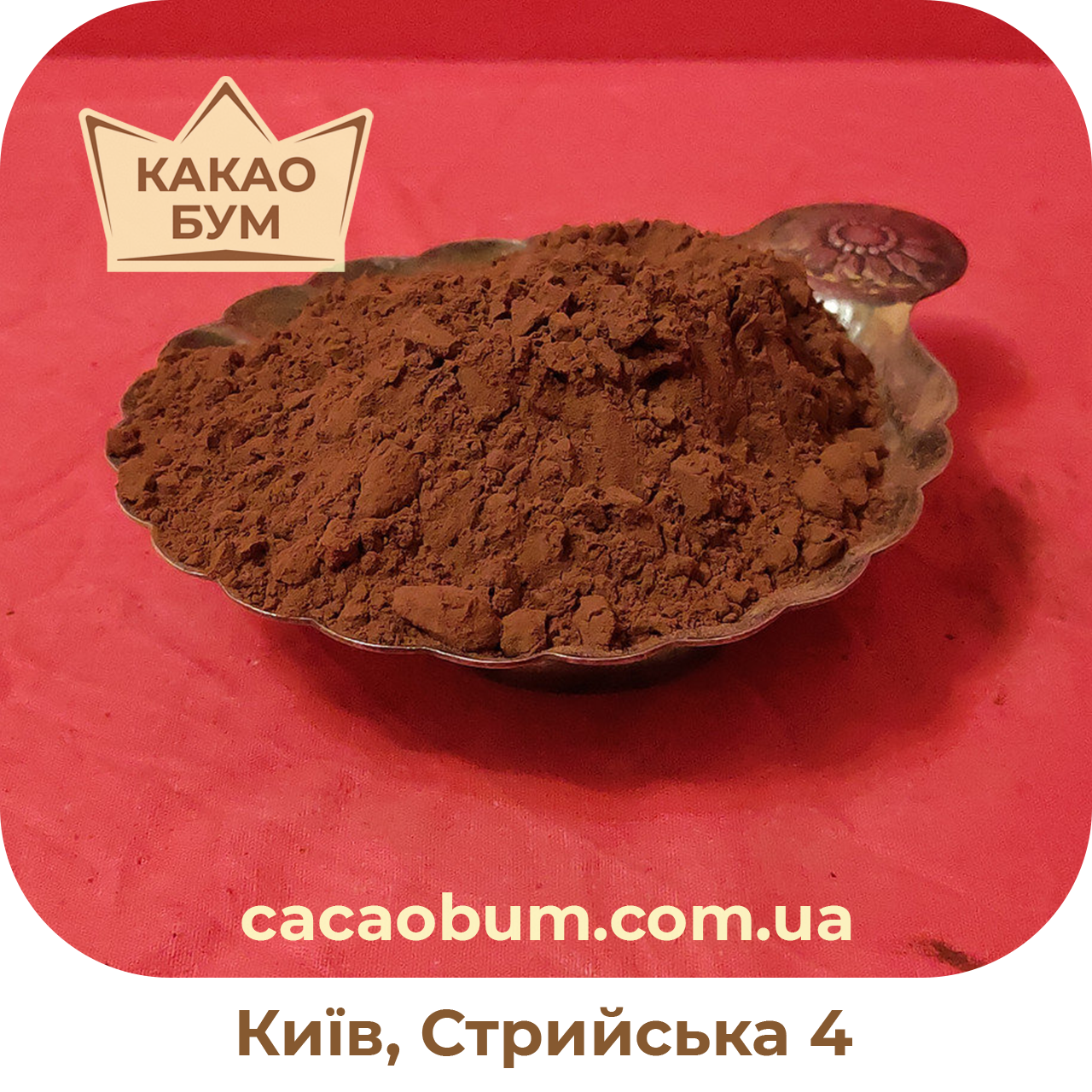 

Какао порошок deZaan Olam Cocoa D21S 20-22% алкалізований Нідерланди, 200 г