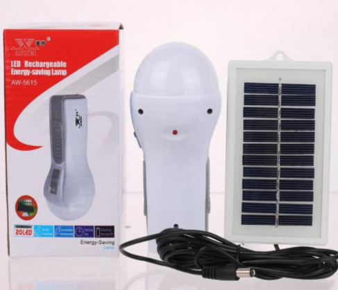 

AW-5615 Солнечная энергетическая система с солнечной панелью SMD5730 * 12 Лампочка