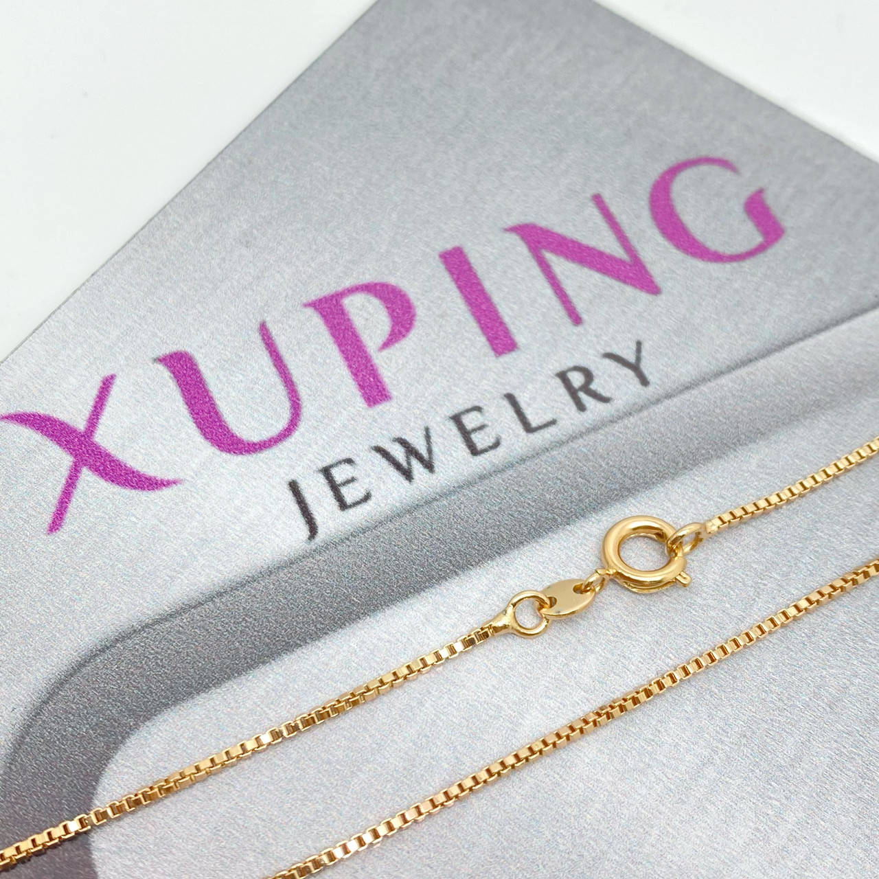 

45 см х 1 мм. Цепочка Xuping по оптовой цене