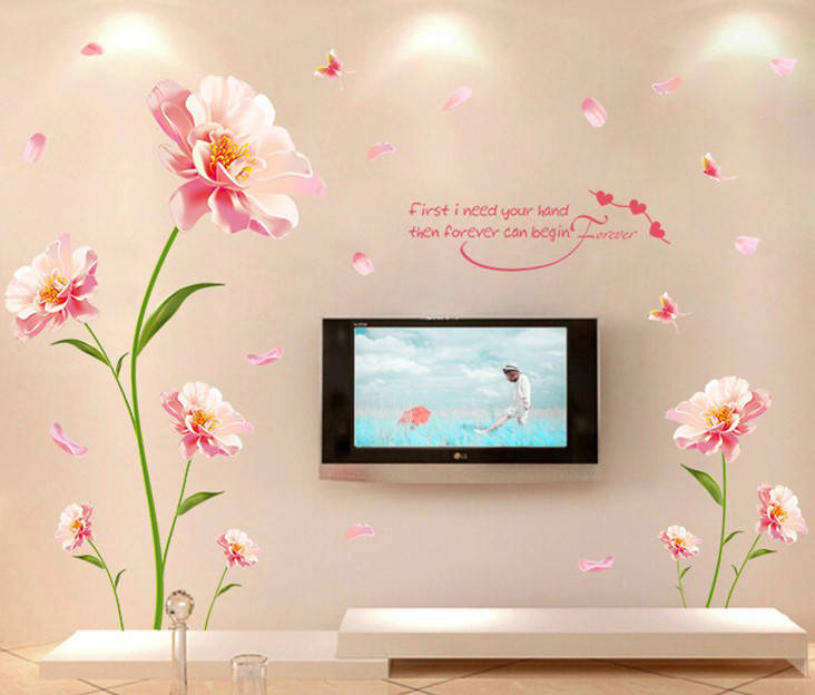 

Интерьерная наклейка на стену Цветы XL8188