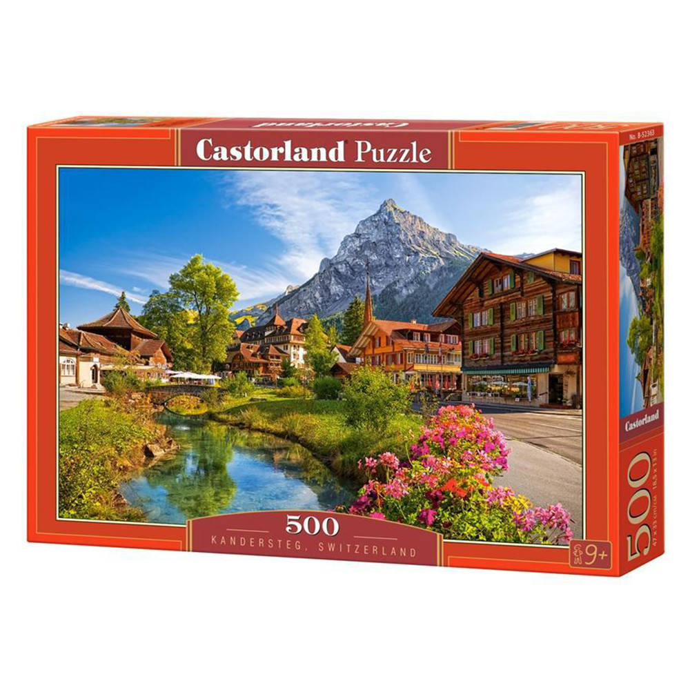 

Пазл "Кандерштег, Швейцария", 500 элементов Castorland (5904438052363)
