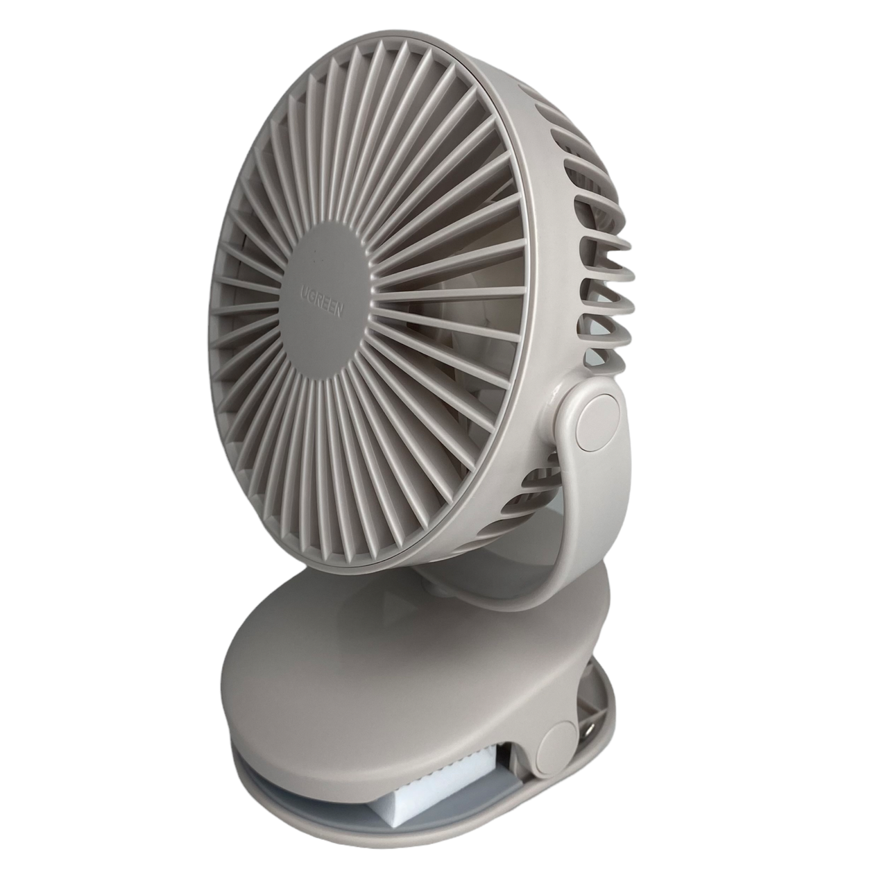 

Вентилятор портативный, аккумуляторный 3 скорости, с прищепкой, бесшумный Type-C UGREEN Original