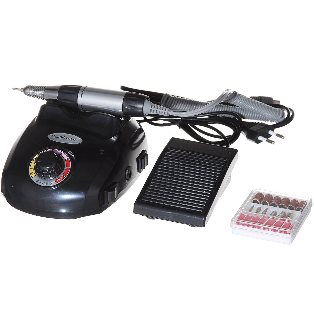 

Фрезер для маникюра GLAZING 30000 об/мин Черный