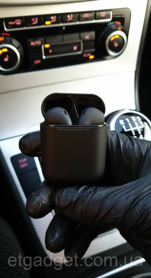 

Безпровідні навушники inpods 12 чорні i12 black, Черный