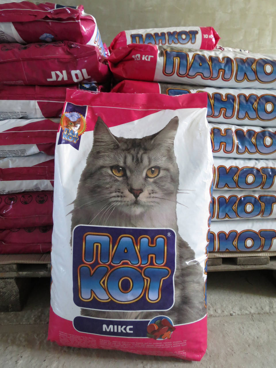 

Сухой корм для кошек Пан кот говядина 10кг Украина